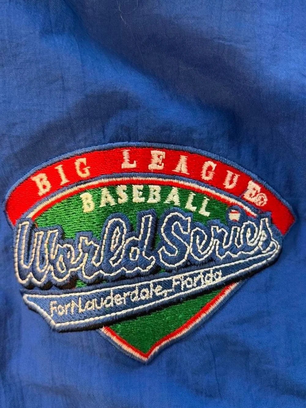 Russell Athletic XL Big League Baseball World Series Windbreaker Jacket